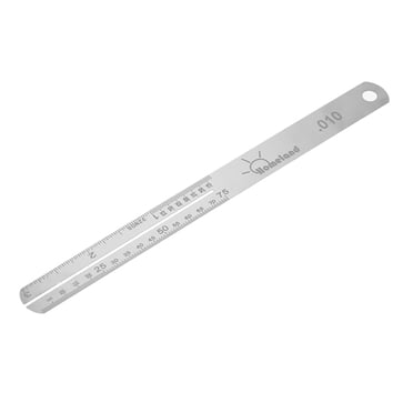 Arealer 0.01Inches Guitar Fret Puller FretBoard Fingerboard R-epair Tool Protector Steel Plate