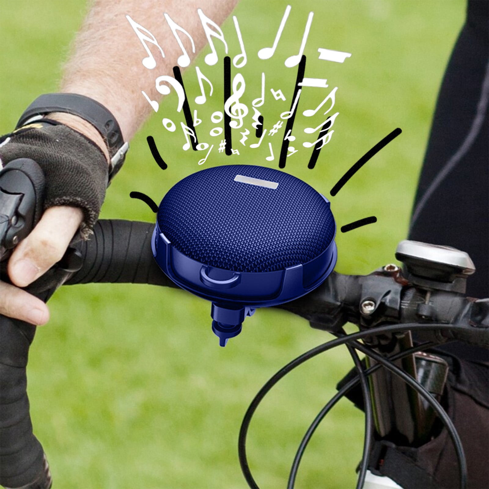 Chmadoxn Bluetooth Speaker,Bluetooth Audio Wireless Series Cycling Bluetooth Speaker Portable Outdoor 7- Subwoofer With Long-lasting Range And Fast Connection Bluetooth Speakers