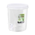 thumbnail image 2 of Fwttom Refrigerator Drink Dispenser Fridge Cold Kettle Jar Transparent Leak Proof Beverages Storage Container with Spigot and Lid Drink Bucket for Juices Iced, 2 of 8