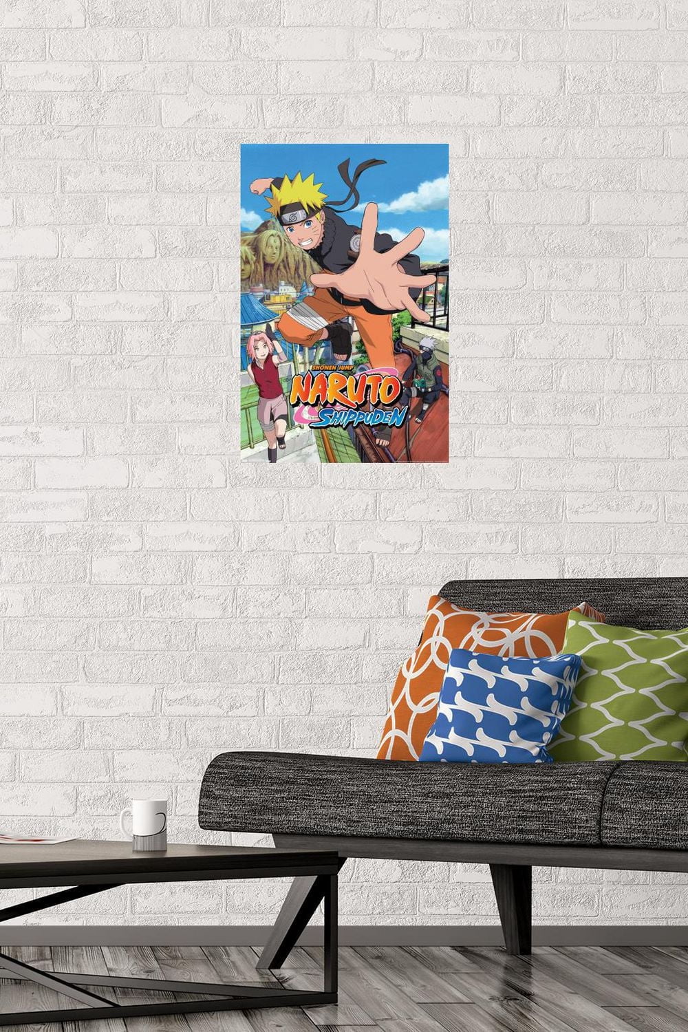 Naruto Shippuden - Jump Wall Poster