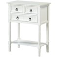 thumbnail image 2 of Convenience Concepts Table Console Kendra, Fini Bois Blanc, 2 of 7