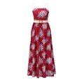 thumbnail image 2 of Kmbangi Robe d'Été Sans Manches à Imprimé Floral avec Bretelle Amovible, 2 of 10