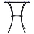 thumbnail image 5 of vidaXL 3 Piece Mosaic Bistro Set Ceramic Tile Blue and White, 5 of 5