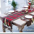 thumbnail image 4 of Christmas Table Runner Tree And Deer Table Runner For Family Christmas Holiday Table Christmas Dinner Party Table Setting, 4 of 5