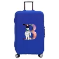 thumbnail image 1 of Luggage Cover Washable Case Cover Protective Case Scratch Proof Case Cover Suitable for Astronaut Print Pattern Fits 18-32 Inch 8astronaut letter B S, 1 of 6