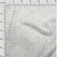 thumbnail image 2 of oneOone Organic Cotton Poplin Twill Fabric Line Geometric Print Sewing Fabric BTY 42 Inch Wide, 2 of 4