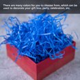 thumbnail image 4 of Crinkle Paper Raffia Shreds Colorful Boxes Filling Material DIY Filling Material DIY Packaging Confetti Wedding Party Greeting Tissue Accessories Blue, 4 of 6