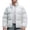 White, variant on Maqroz Men's Thick Jacket Full Zip Stand Collar Jackets with Pockets Casual Loose Fitting Padded Coats Winter Thermal Solid Color Outerwear Keep Warm Quilted Coat