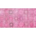 thumbnail image 1 of Ahgly Company Indoor Rectangle Contemporary Neon Hot Pink Persian Area Rugs, 7' x 10', 1 of 6