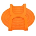 thumbnail image 3 of NIKOU Heat Resistant BBQ Mat, Food Grade Silicone Mat for Oven(Orange), 3 of 8