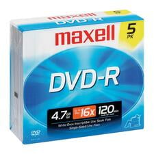 Maxell MAX638002 DVD Recordable Media
