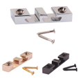 thumbnail image 3 of TISHITA Alliage de Zinc Rouleau Corde Retenue Arbre 3 Cordes Guitare Basse Parties Or, 3 of 8