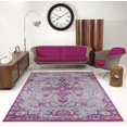 thumbnail image 2 of Ladole Rugs Darcy Persan Traditionnel Design Beau Durable Doux Tapis d'Intérieur pour Aire Tapis en Rose, 2 of 4