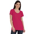 thumbnail image 1 of Inkmeso Inkmeso T-shirt à Encolure Dégagée pour Femmes à Manches Courtes d'Été, T-shirt Basique, 1 of 7