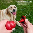 thumbnail image 1 of SIfdSeng Support de Jouet pour Chien Bouchon Compatible avec Kong Classic Tailles X S à Xx L Prise Incluse Rouge 1 Pce Jouets de Dentition pour Chatons Jouets pour Chiot Jouets d'Extérieur pour Chien, 1 of 8