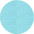 thumbnail image 1 of Ahgly Company Machine Washable Indoor Round Transitional Blue Diamond Blue Area Rugs, 7' Round, 1 of 7