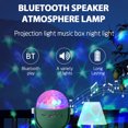 thumbnail image 4 of TopLLC Bluetooth Speaker Starrys Projection Light Stage Sky Sound System Dreamy Party Stage Light Outdoor Projection Light, 4 of 9