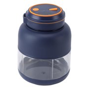 Portable Blender, 800ml Electric Fruit Machine Mini Cordless Juicer Mixer Cup Large Capacity Blender Cup Powerful Blending Leakproof Blender Cup for Summer Fruit Drinking