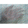 thumbnail image 4 of oneOone Cotton Silk Fabric Flower & Leaves Watercolor Printed Craft Fabric BTY 42 Inches Wide, 4 of 4