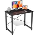 thumbnail image 1 of edx Bureau d'Ordinateur de 79 cm (31 Pouces), Table de Travail Robuste pour Adulte, Noir, 1 of 7