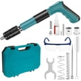 thumbnail image 4 of HLONK Concrete Nail Tool Kit Portable Nail Wall Fastening Tool Manual Mini Nail Machine Set 5 Gear Adjustable Nailer Hand Tool, 4 of 9