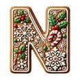 thumbnail image 2 of Rwnbm 26 Letters Christmas Tree Decoration Pendant Christmas Tree Ornaments Personalized DIY Christmas Ornaments Christmas Decoration Xmas Tree Hanging Decor Feature, 2 of 4