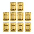 thumbnail image 1 of Lefu 10PCS Retro Luggage Buckle Metal Lock Wooden Box Buckle Furniture Hardware, 1 of 7