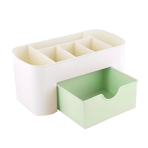 Boîte de Rangement Multi-Grilles pour Nail Art Outils Contenant Contenant pour Pinceaux de Maquillage Étui Organisateur Pinceaux de Maquillage Armoire à Stylos Type Tiroir