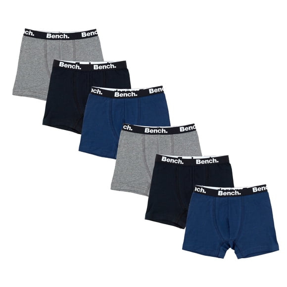Bench . sous-Vêtements pour Garçon, Boxeur, 6 park, Multicolore, Coton, Taille M à TG