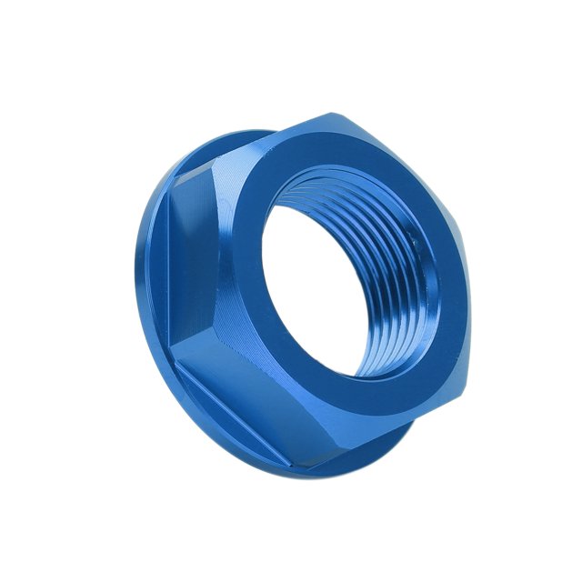Motorbike Wheel Axle Nut, CNC-Machined M22x1.5 Rear Wheel Axle Nut For Repair Gold,Green,Red,Blue