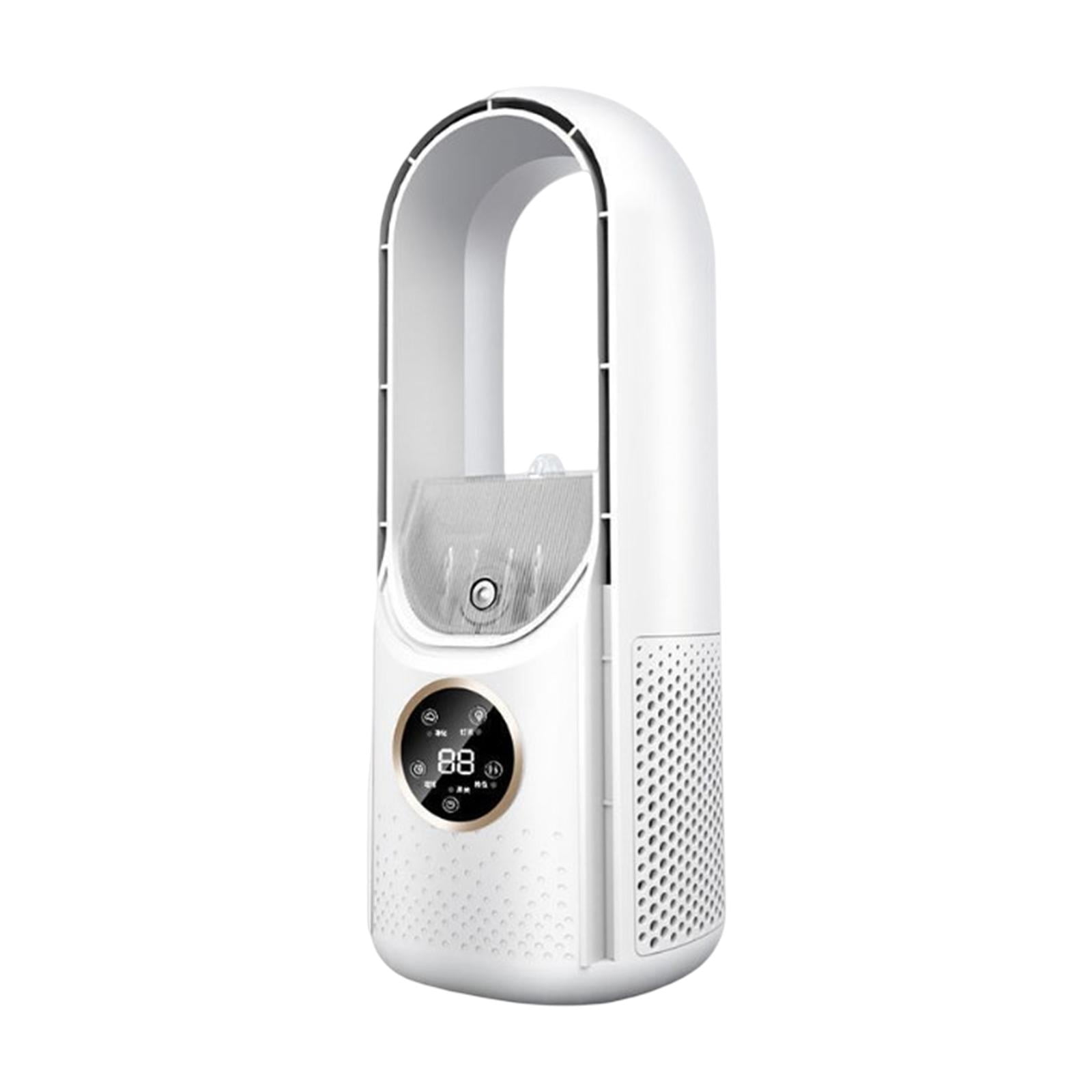 Portable Air Conditioner Air Conditioning Fan Quiet USB Leafless Six Wind Speed Light Cooling Fan for Desk Room