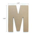 thumbnail image 2 of Lerman decor's wood letter M, 2 of 4