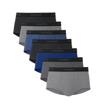 Hanes Men's Comfort Flex Mid-Rise Knit Cotton Briefs - Bonus Pack - 6 +1