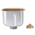 thumbnail image 2 of Bread Bread Machine Baking Bucket Stainless Steel Bread Maker Inner Replacement Part for Home Commercial Bakeries, 2 of 7