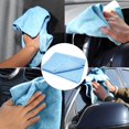 thumbnail image 4 of Riforla 3PCS Car Weave Towels Microfiber Detailing Window/Glass and Drying Car Cleaning Towel Microfiber Towel Car Drying Towel Car Care & Cleaning Blue, 4 of 9