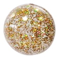 thumbnail image 3 of Inflatable Glitter Transparent Beach Ball for Water Play and Outdoor Sports, PVC with Sequin Light Refraction, 30cm, Easy to Carry for Pool, Beach, and Lake Fun, 3 of 8