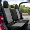thumbnail image 5 of For 2020-2024 Jeep Gladiator FH Group Neoprene Waterproof Custom Fit Car Seat Covers - Full Set Gray, 5 of 5