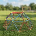 thumbnail image 3 of Outsunny 6 FT Geometric Dome Climber w/ Rust UV-Resistant Steel, 3 of 10