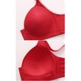 thumbnail image 4 of Front Closure Bras Womens Push Up Tshirt Bra No Underwire Full Coverage Wireless Bras Soft Supportive Everyday Bra Bralettes, 4 of 8