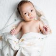 thumbnail image 2 of Lulujo - Baby Muslin Cotton Swaddle Blanket, Nursing/Stroller Cover, 2 of 5