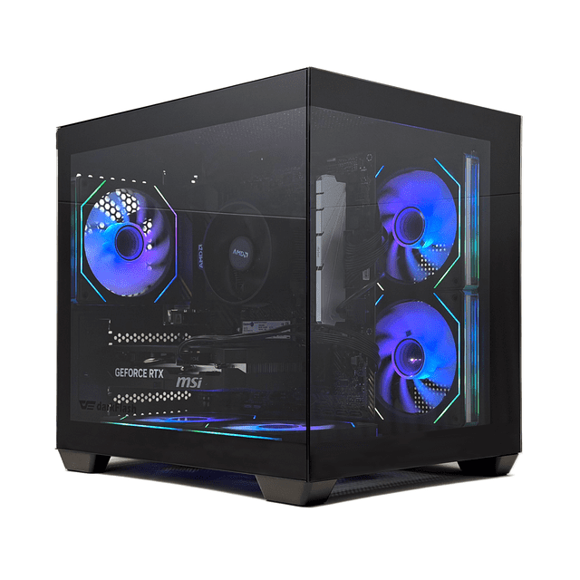 Unitechx Gaming RGB Desktop Tower PC- Intel Core i7 6700 / 16 GB RAM / 1TB SSD /Nvidia GeForce RTX 3050 / Windows 11 Pro