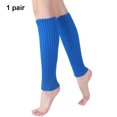 thumbnail image 3 of Shengyu 2pack/lot 90s leg warmer Warmth All Keep Fashinable 2pieces Colorful And For All Trendy Occasions Texture Match Klein Blue 1 1Set, 3 of 6