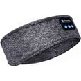 thumbnail image 1 of Bluetooth Headband - Sleep Headphones with Soft Music Wireless Earbuds (Color: Gray), 1 of 3
