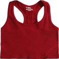 thumbnail image 1 of LYMAYTER Débardeur Col Rond pour Femmes Côtelé Sans Manches Crop Top Ajusté Basique pour S-M, 1 of 10