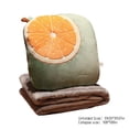 thumbnail image 3 of Dvkptbk Travel Blanket Pillows Travel Blanket Pillow Soft Travel Blanket and Pillow Set Compact Travel Pillow with Blanket for Airplane Car Camping and Office Blankets & Throws, 3 of 5
