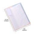 thumbnail image 3 of Jubipavy Brochure Loose-leaf Transparent Plastic Folder Home Office, 3 of 5