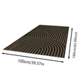 thumbnail image 2 of Tapis de Porte d'Entrée Intérieur Grand Polyester Lavable Piège à Boue - Tapis de Sol pour Salon Salle de Bain, 2 of 3