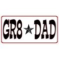 thumbnail image 1 of GR8 DAD Photo Personnalisation Gratuite de la Plaque License sur Cette Plaque, 1 of 2