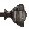 thumbnail image 1 of hometrends Acrylic Square 3/4" Bronze Drapery Rod Set, 1 of 3