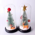 thumbnail image 3 of LED Decorative Lamp Luminous Christmas Tree Glass Cover Night Light Desktop Decoration Gifts for Showcase, 3 of 8